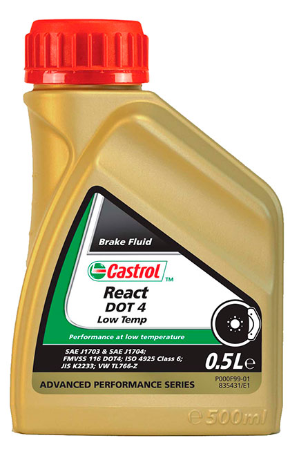 Castrol Reac DOT4 Düşük Sıcaklık