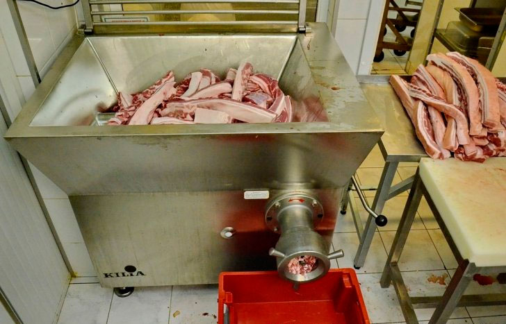 hachoir à viande professionnel