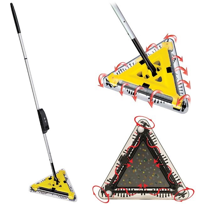 Twister Sweeper XL - com tecnologia de limpeza triangular