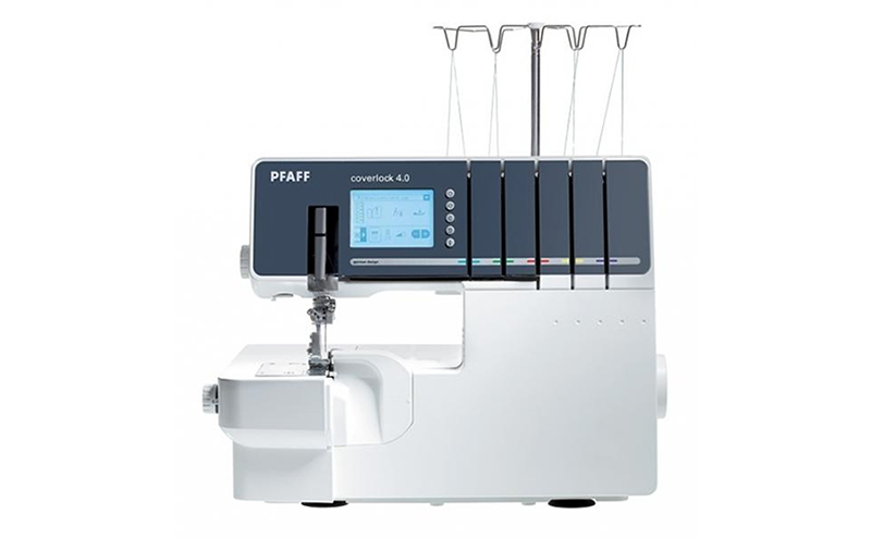 Pfaff CoverLock 4.0 - mit einfarbigem Display