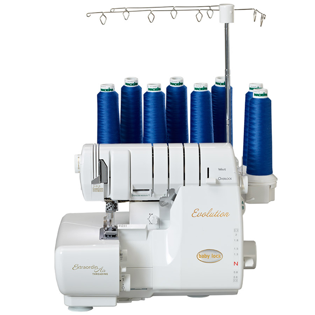Leistungsstarke BABYLOCK EVOLUTION BLE8W-2
