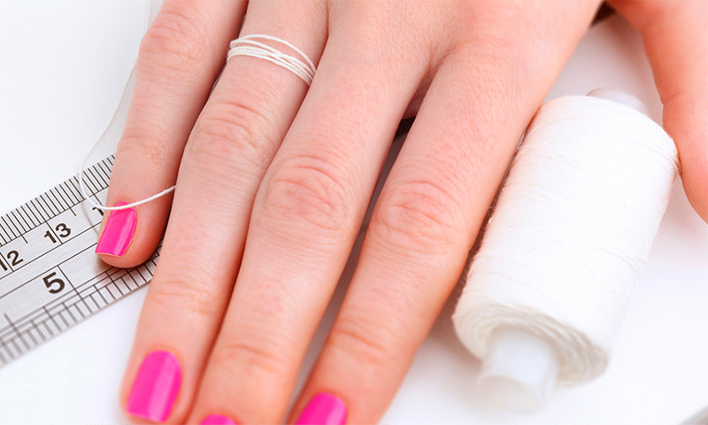 Façons de déterminer la taille de la bague
