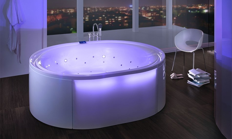 Baignoires au confort accru