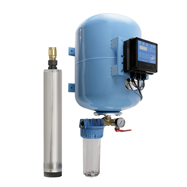 JILEKS Vodomet PROF 55/75 House - die beste Unterwasserpumpe im Bohrloch