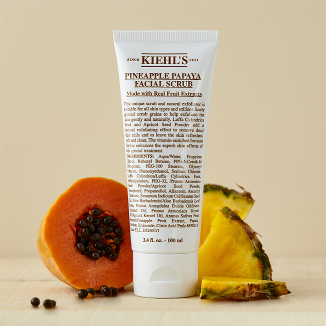 Kiehl’daki Ananas Papaya Yüz Temizleyici - Maske