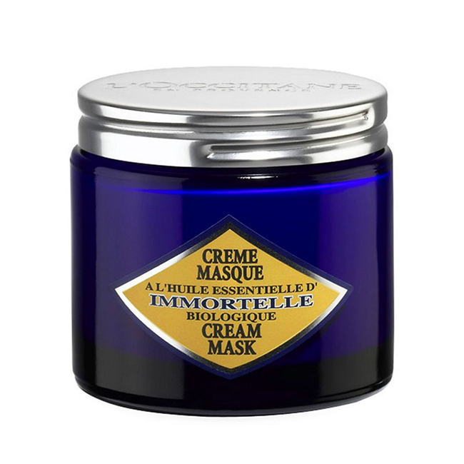 L'Occitane Immortelle Krem Maske - göz çevresindeki hassas bölgelere uygun