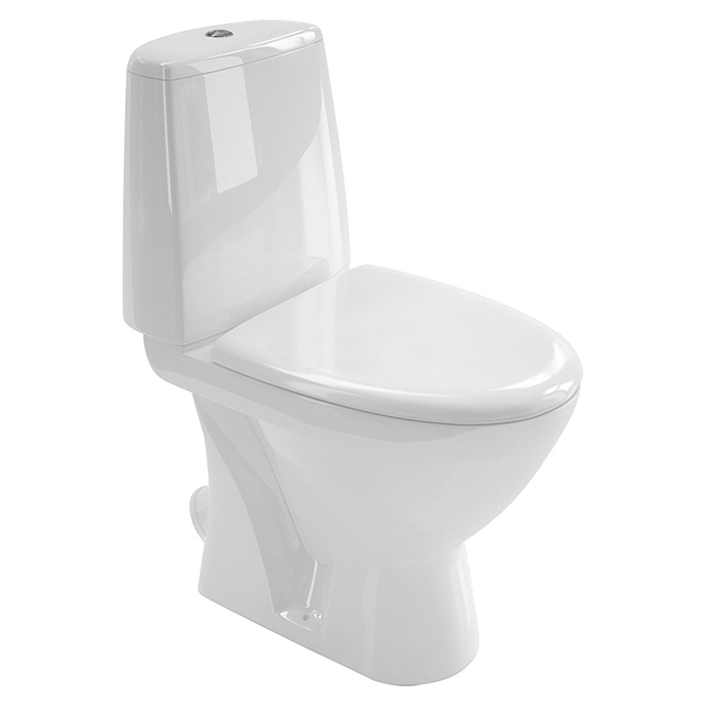 Ifo Frisk RS021030000 - Bodentoilette mit Microlift-, Antispritz- und antibakterieller Beschichtung