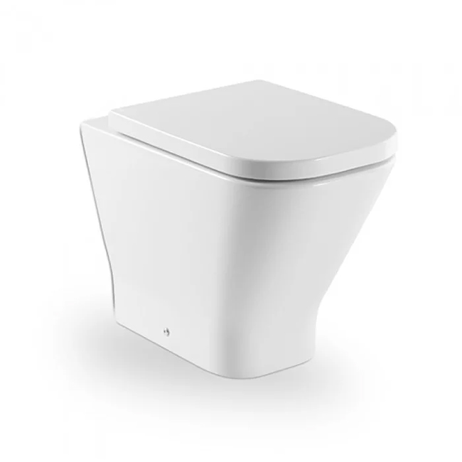 Roca The Gap 347477000 - rechteckige Bodentoilette mit versteckter Zisterne