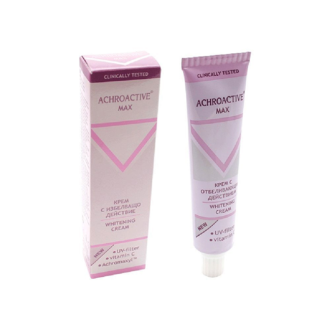 ACHROACTIVE Max Whitening Cream - zum Aufhellen von frischen Flecken