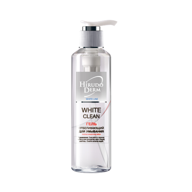 HIRUDO DERM White Line - eine erschwingliche Serie zum Aufhellen der Haut von Gesicht und Händen