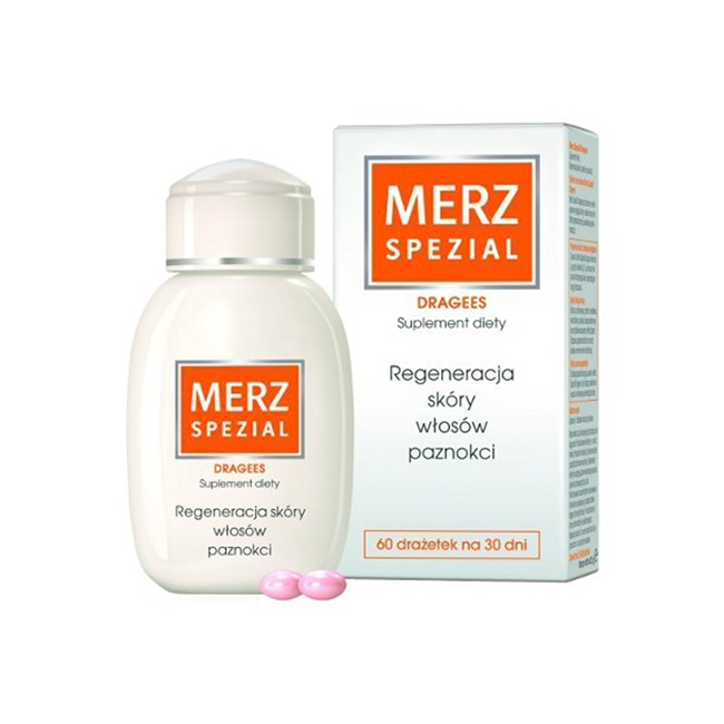 Merz Spezial Dragees - with iron and dietary supplements