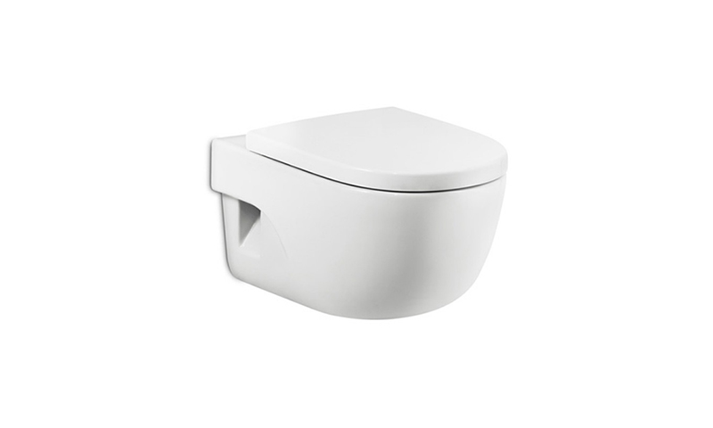 Roca Meridian 346248000 - lyhennetty roikkuva wc, jossa on voimakas huuhtelu