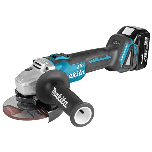 Makita DGA504RME - mit Hochleistungsbatterien