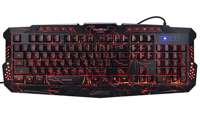DARSHION TOUCH DREAM: clavier rétro à membrane avec touches rondes et rétroéclairage