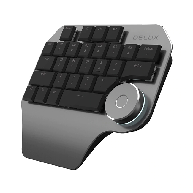 Delux T11: Souris de jeu avec clavier filaire