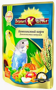 Todelliset ystävät - monimutkainen ruoka budgerigareille