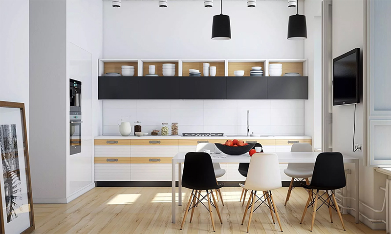 TV dans la cuisine