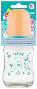 Lubby Kids and Babies - une bouteille en verre économique