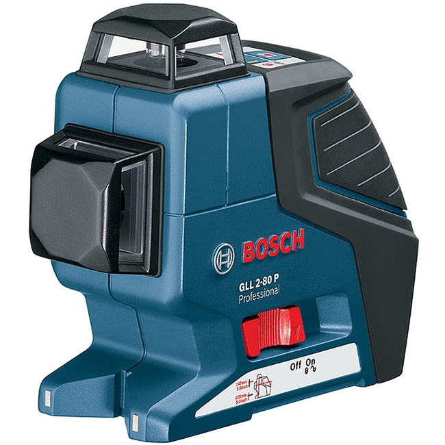 Bosch GLL 2-80 P - uzun mesafelerde çalışır