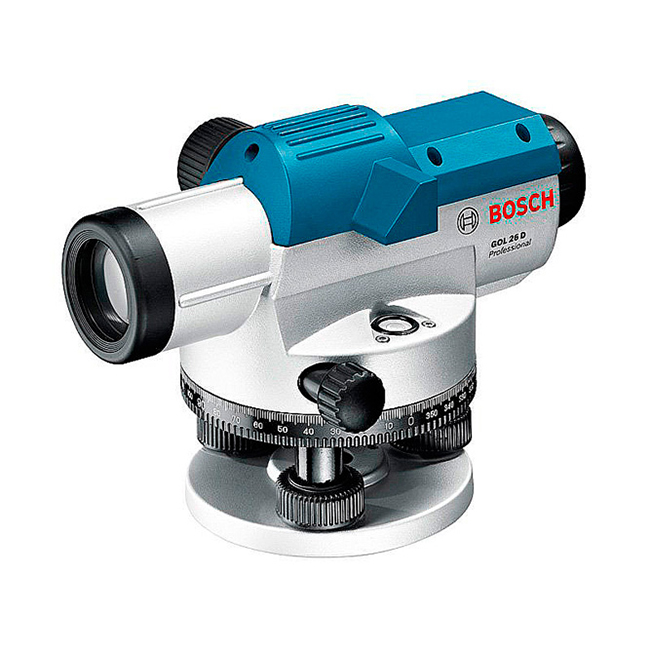 Bosch GOL 26D - iş için tam hazırlık
