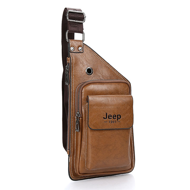 Jeep Buluo 1941: Miesten Eco-Leather-reppu