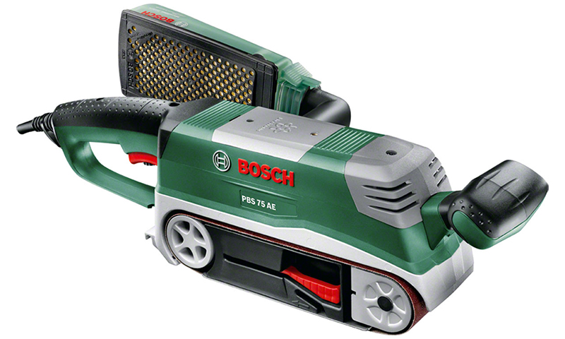 Bosch PBS 75 AE - bonne zone de meulage