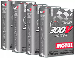 Motul 300V Power - Huile longue durée pour le sport automobile