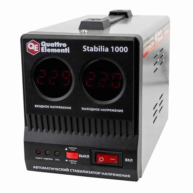 QUATTRO ELEMENTI Stabilia 1000 772-043 - Démarrage en douceur