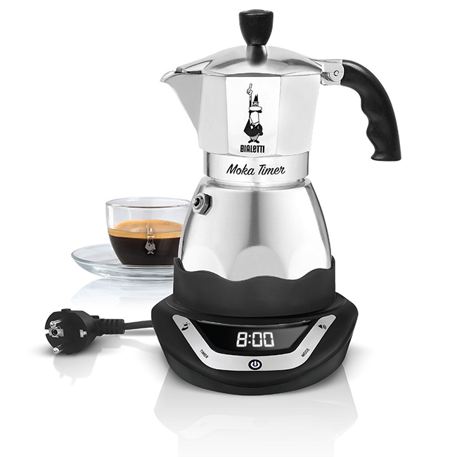 Moka Timer (3 Tassen) - die kleinste Kaffeemaschine