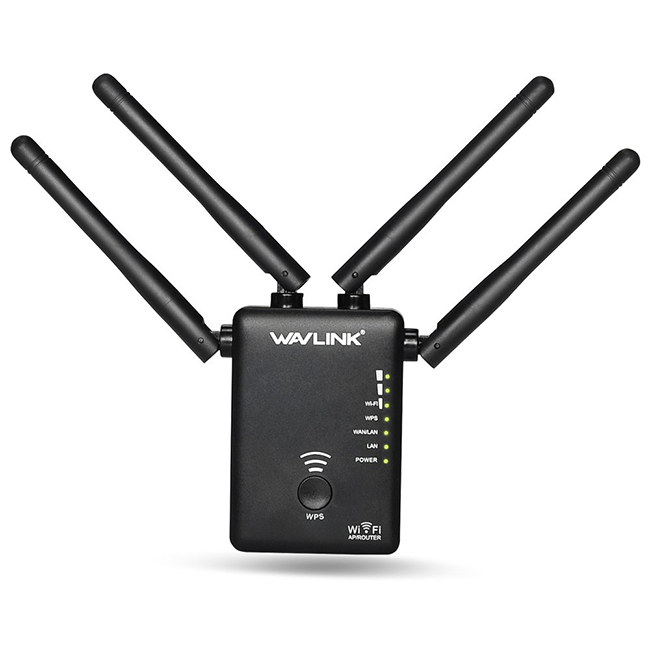 Wavlink AC1200 Wi-Fi - уникален дизайн на тялото и компактност