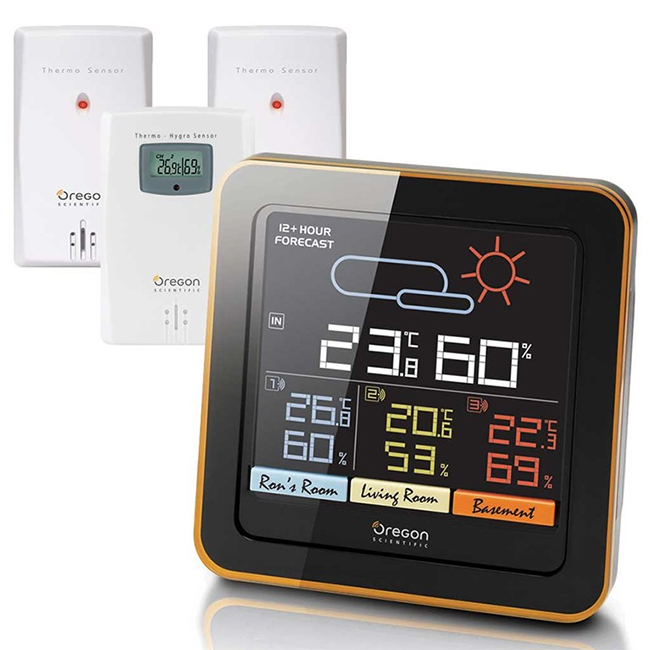 Oregon Scientific RAR502S - Folgen Sie dem Wetter im Haus