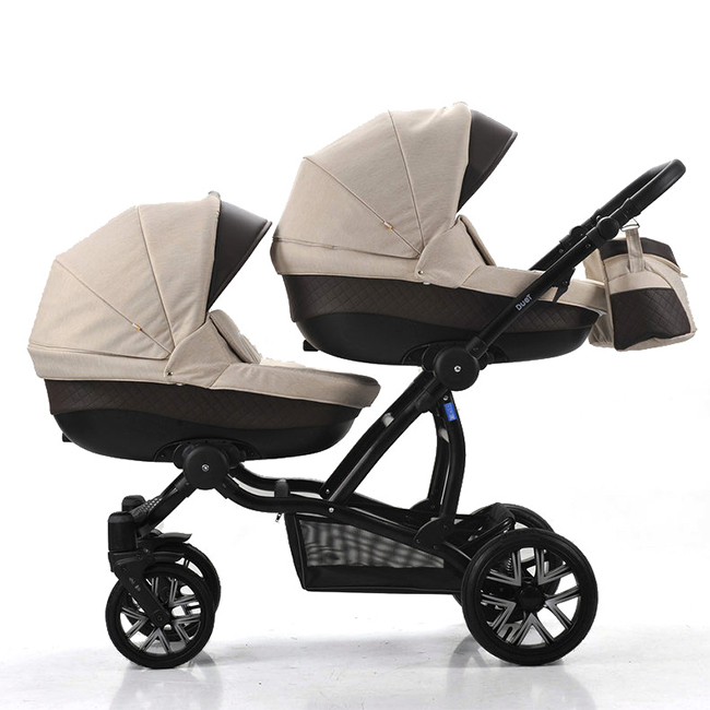Mr Sandman Duet - Universal-Kinderwagen mit der Möglichkeit, den Autositz zu befestigen