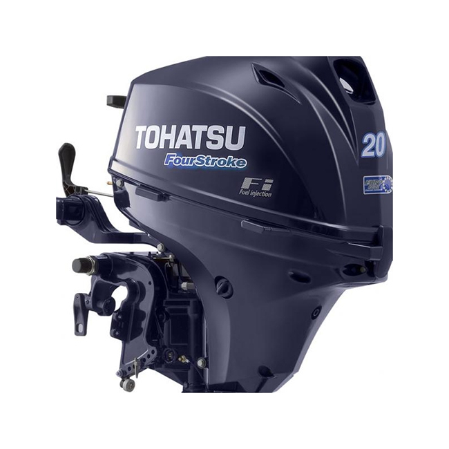 Tohatsu MFS 20E S - עם הידית רב תפקוד הידית