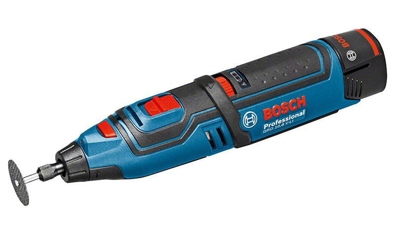 Bosch GRO 10.8 V-LI Professional - çok sayıda devir ile