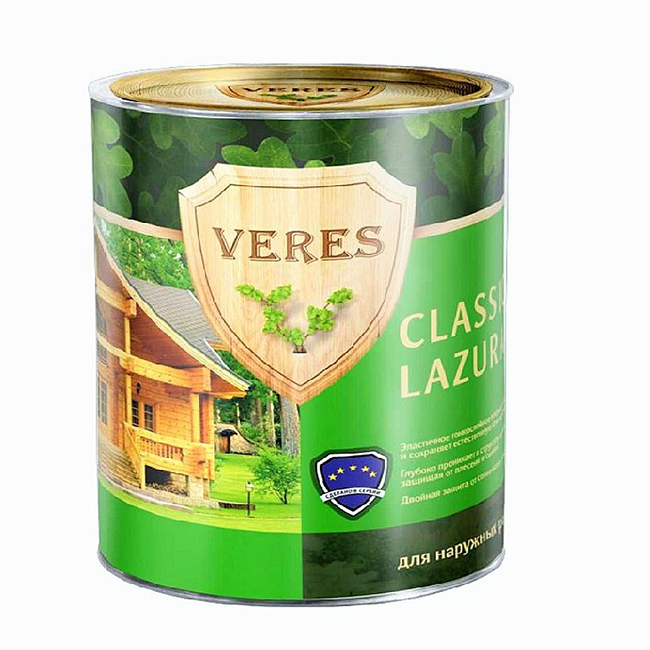 Veres Classic Lazura No. 1 incolore - pour un bain