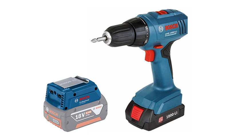 Bosch GSR 180-Li - novo em 2017 com um envoltório forte