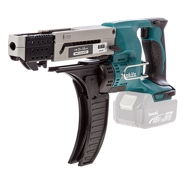 Makita DFR550Z - pour l’assemblage par convoyeur de meubles ou l’installation de cloisons