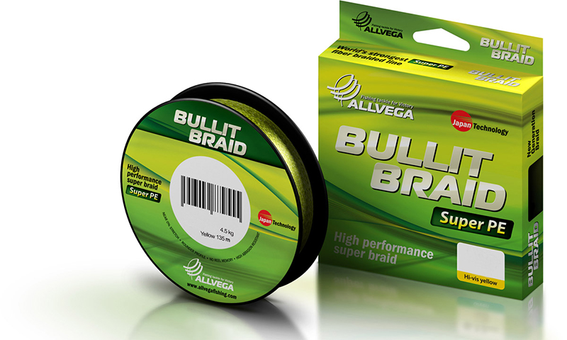 Bullit Braid Dark Green 135m 0.18mm - с приятна цена