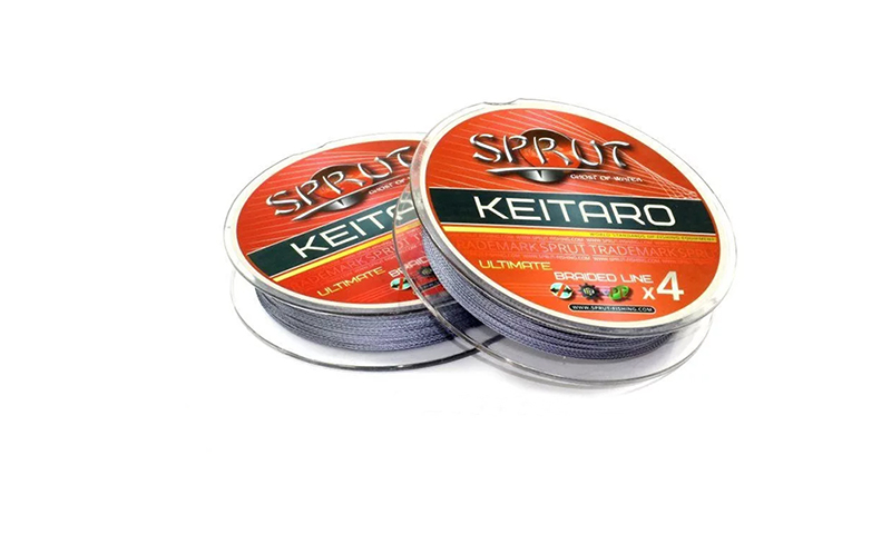Keitaro Ultimate Плетен линия x4 140m 0,14mm Космос Сив - много хлъзгав