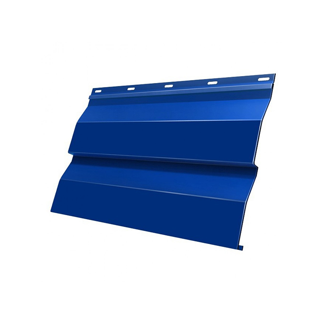 Placa Grand Line Optima Ship Pe 0,45 mm Ral 5005 - para a garagem