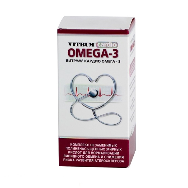 Prävention von Atherosklerose mit Vitrum Cardio Omega-3