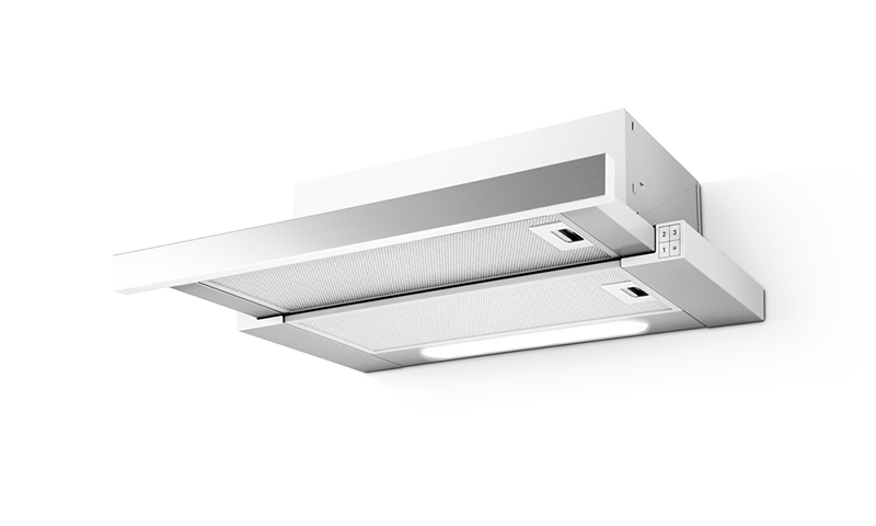 Jetair Aurora LX / WH / F / 60 - eingebaute Haube mit Anzeige der Filterverschmutzung