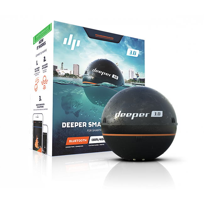 Deeper Fishfinder 3.0 - работи с смартфон