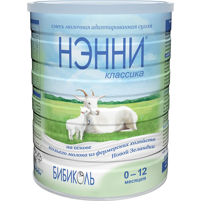 BIBIKOL Nanny Classic - смес от козе мляко