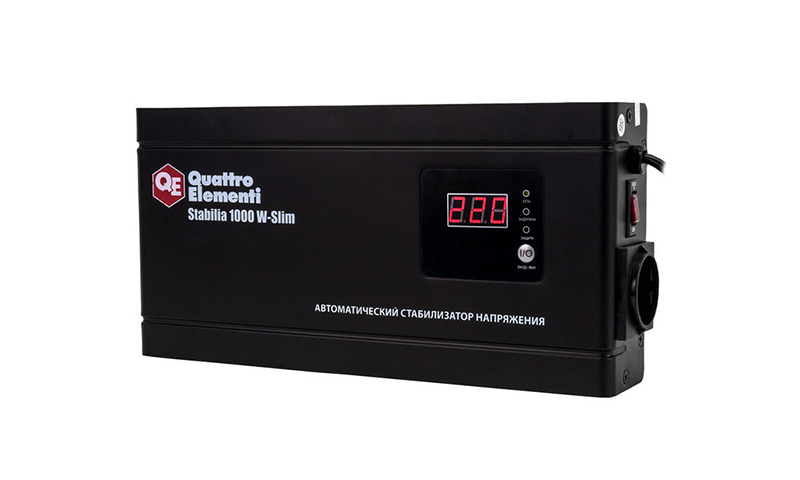 QUATTRO ELEMENTI Stabilia 1000 W-Slim - İç mekan çözümü
