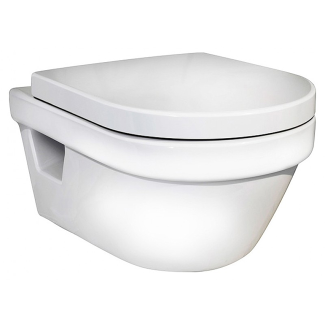 Gustavsberg Hygienic Flush WWC 5G84HR01 - yüksek garanti süresi olan çerçevesiz bir tuvalet