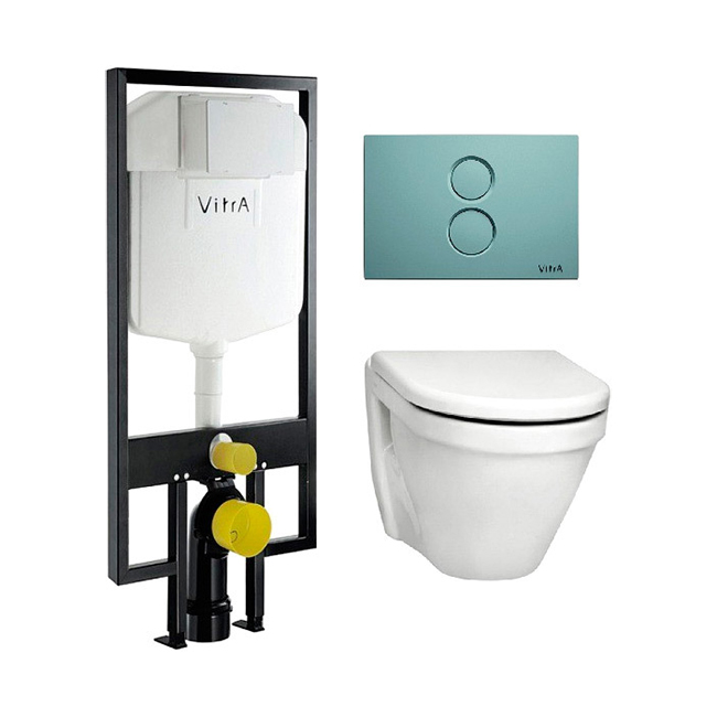 VitrA S50 9003B003-7200 - здрава и практична стенна тоалетна с монтаж