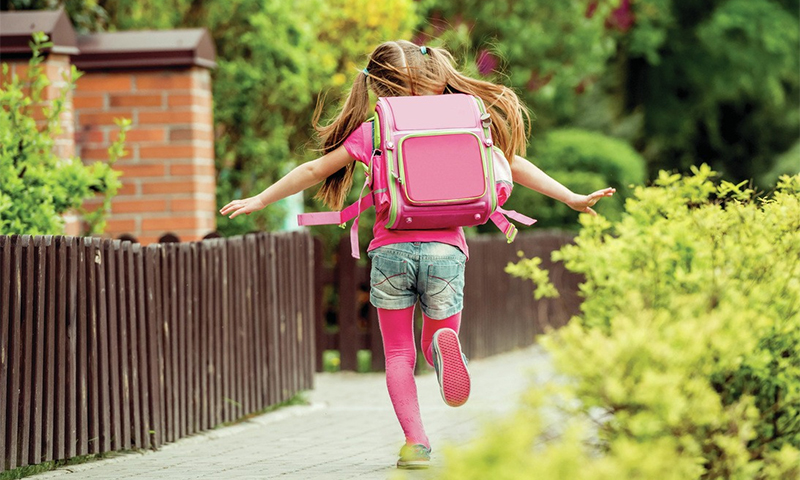 Schulranzen für einen Erstklässler