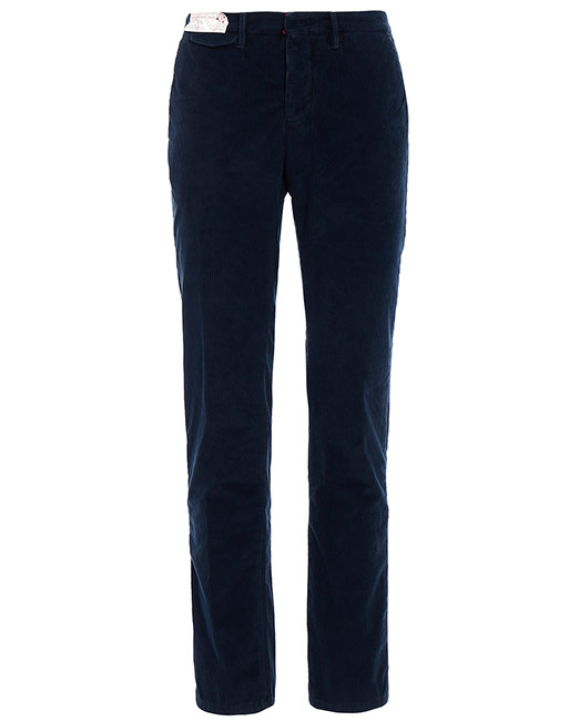 Calças de veludo cotelê INCOTEX Slim Fit