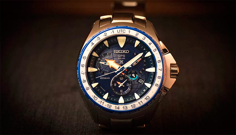 SEIKO Prospex GPS Solar Time Dual